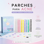 Parches para Acné 280 unidades | Impermeables y Transpirables
