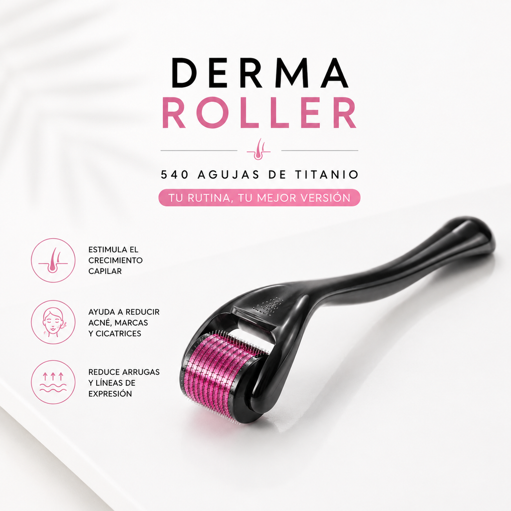 Derma Roller | Crecimiento Capilar, Acné y Arrugas