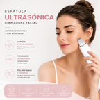 Espátula Ultrasónica Limpiadora Facial | Elimina Puntos Negros y Poros