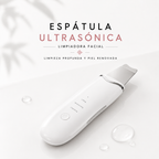 Espátula Ultrasónica Limpiadora Facial | Elimina Puntos Negros y Poros