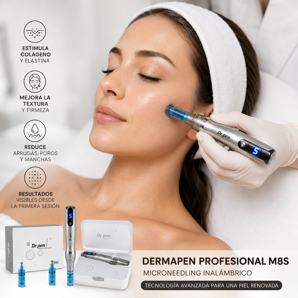 Dermapen Profesional M8S — Microneedling Inalámbrico