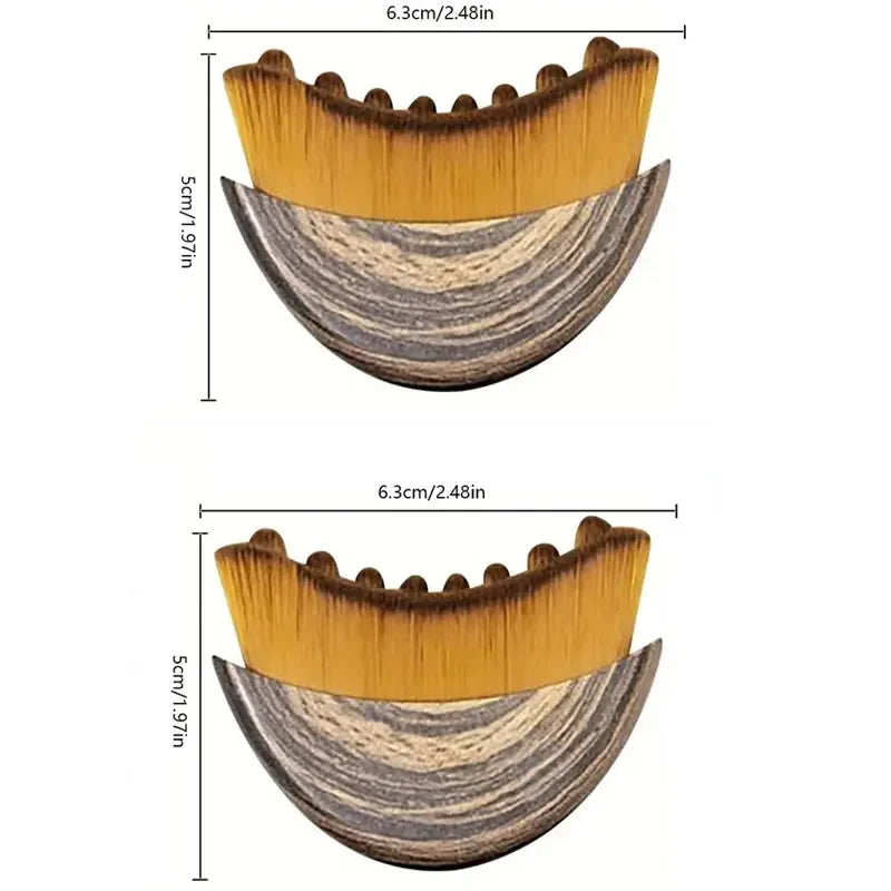 Cepillo Facial de Drenaje Linfático — Esculpido y Contorno