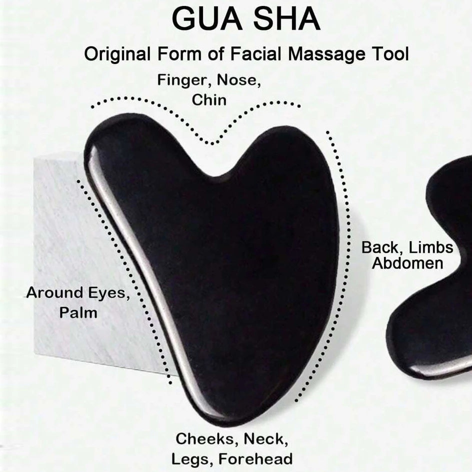 Set de Rodillo de Hielo Facial + Gua Sha | Reduce la Hinchazón y Reafirma la Piel